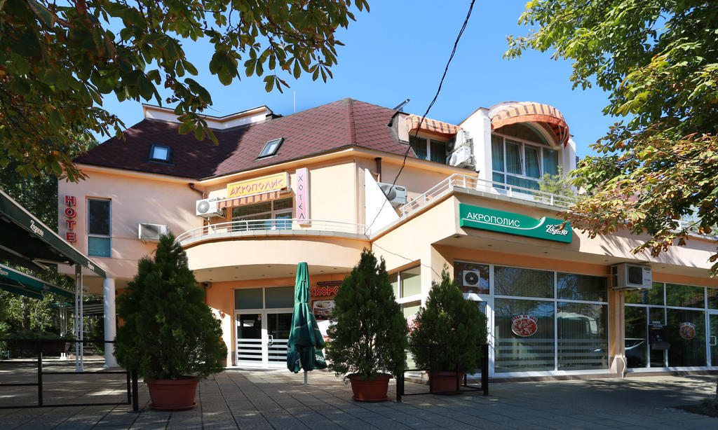Acropolis Hotel Pazardzhik Buitenkant foto